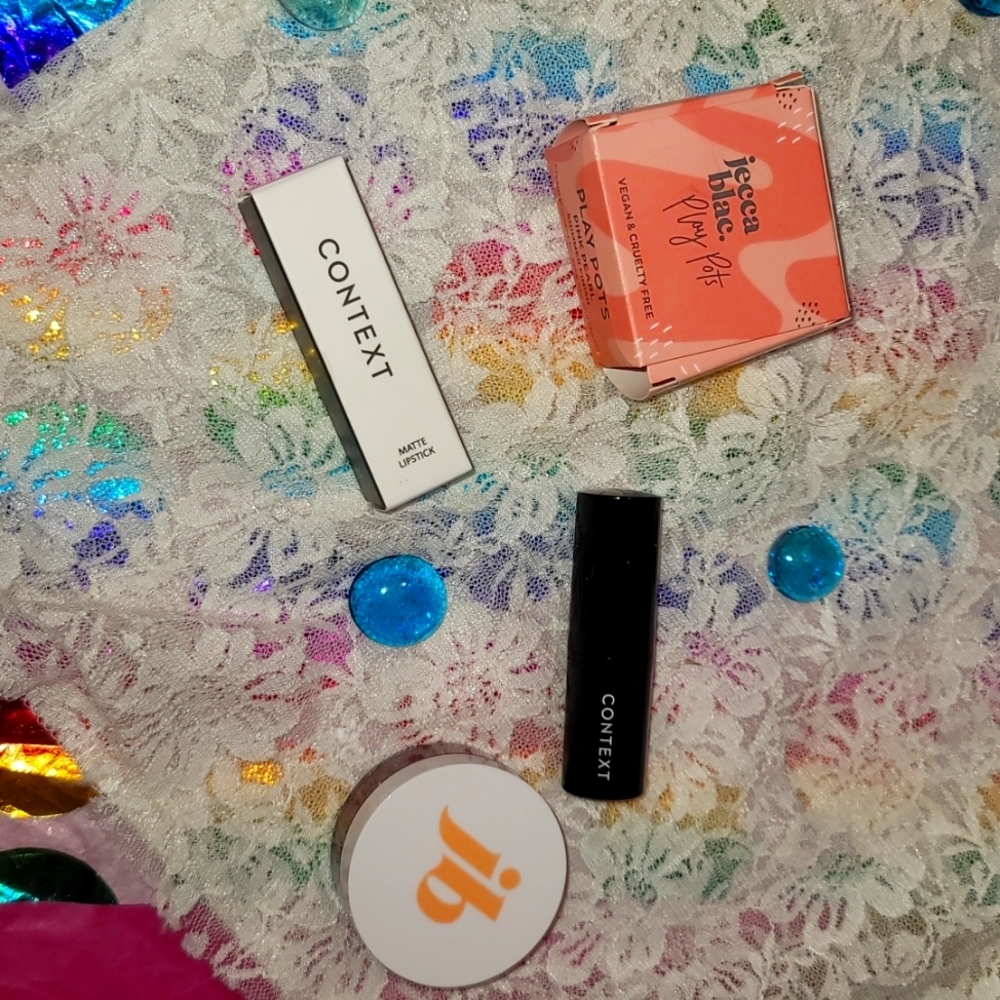 Brand New Jecca Blac Play Pots & Context Matte Lipstick